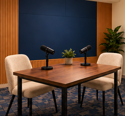 Table Talk studio setup concept